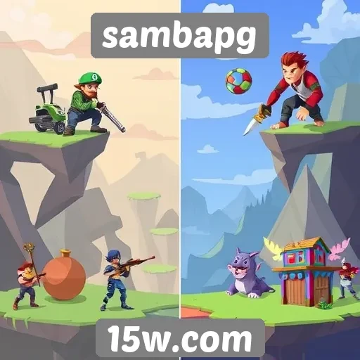 Comparativo entre sambapg e outras plataformas de jogos